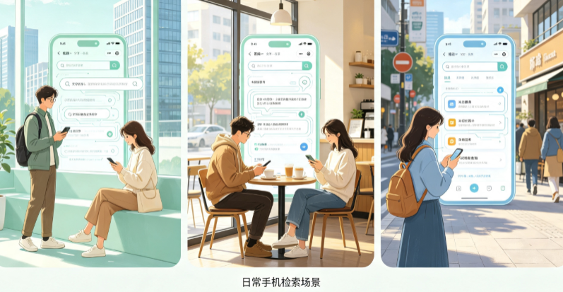 淄川区普通人日常手机使用场景拆解：GEO 与 AI 优化如何改变信息检索体验